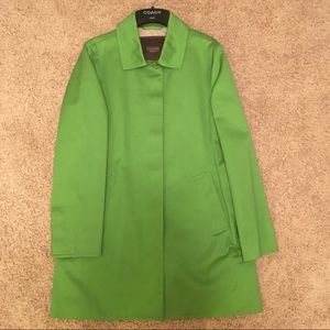 NWOT Coach Rain Coat